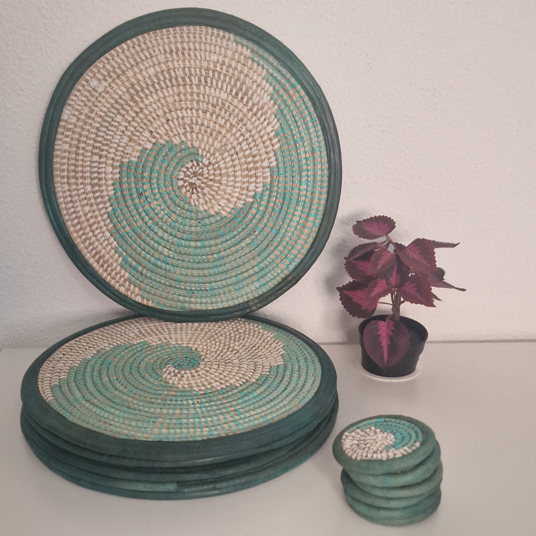 CONJUNTO SALVAMANTELES Y POSAVASOS