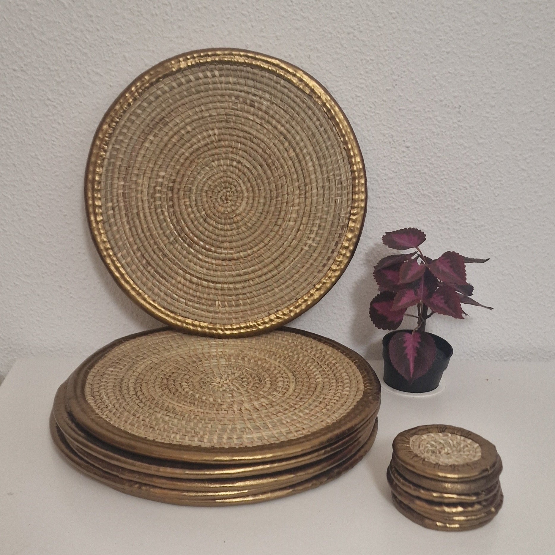CONJUNTO SALVAMANTELES Y POSAVASOS