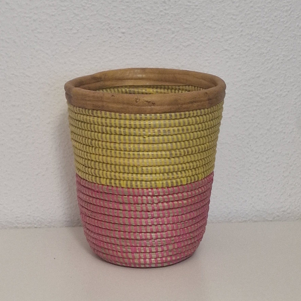 CESTO INDIVIDUAL LINGUERE ABIERTO PREMIUM  2 FRANJAS.