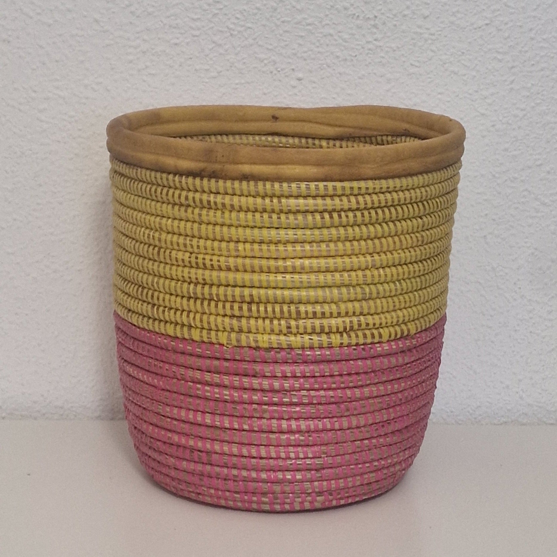 CESTO INDIVIDUAL LINGUERE ABIERTO PREMIUM  2 FRANJAS.